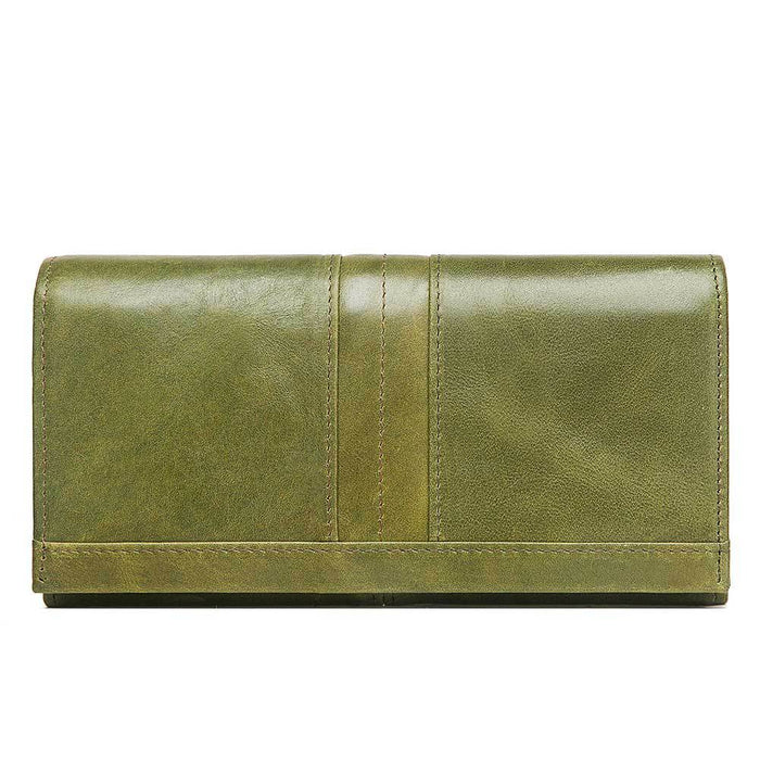 Women's Genuine Leather Bifold Purse 964 | TOUCHANDCATCH NZ - Touch and Catch NZ