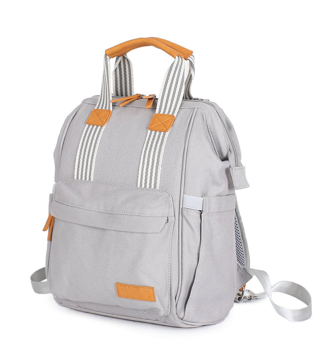 Canvas Nappy Bag, Nappy Backpack TC007-6