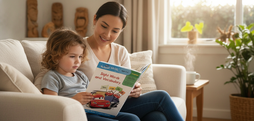 Kids Educational Books 3-Pack in NZ family home with child - Touch & Catch NZ