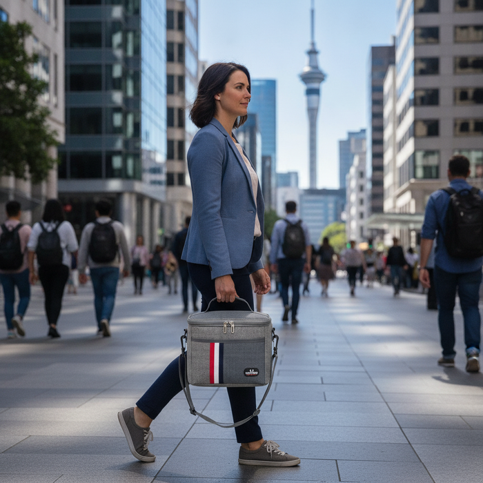 Insulated Lunch Bag, Cooler Bag  8 Litre TC1002 | TOUCHANDCATCH NZ