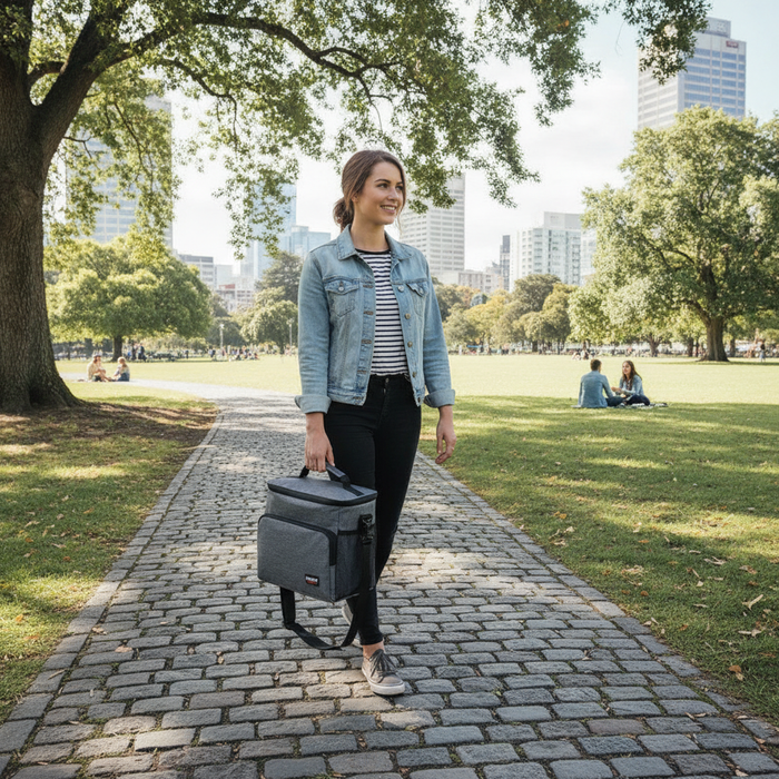Insulated Lunch Bag Cooler Bag Picnic Bag 12 Litre TC101 | TOUCHANDCATCH NZ