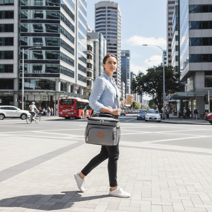 Insulated Lunch Bag, Cooler Bag 15 Litre TC103 | TOUCHANDCATCH NZ