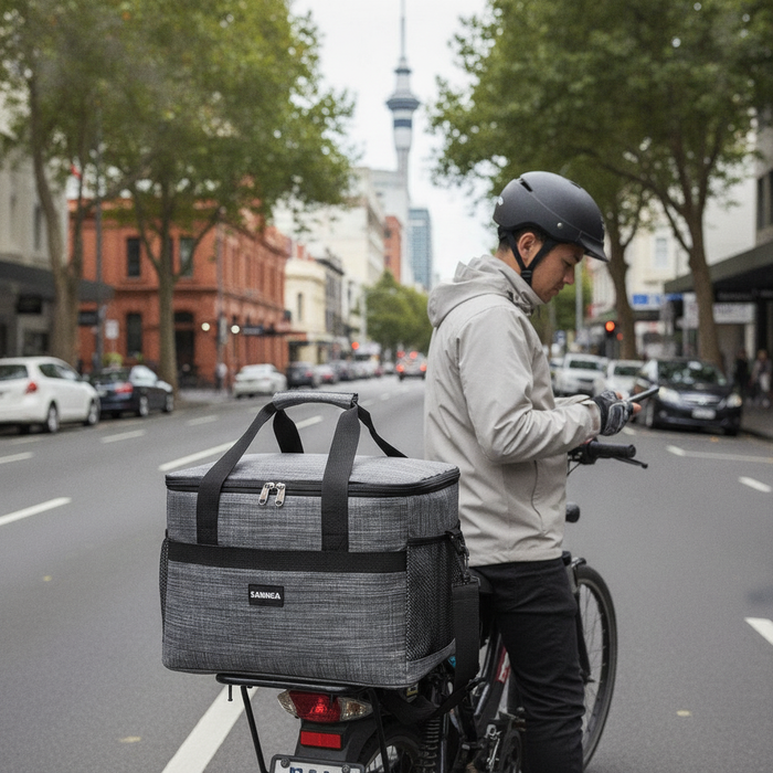 Insulated Delivery Bag - 34 Litre Thermal Lunch & Uber Eats Carrier TC1107 | TOUCHANDCATCH NZ