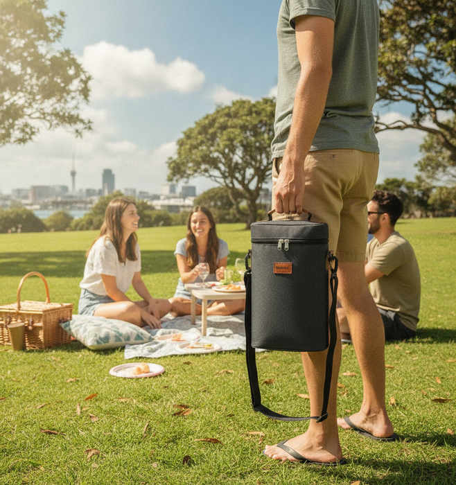 Insulated Wine Bag, Thermal Wine Bag, Thermal Beverage Bag TC442 | TOUCHANDCATCH NZ
