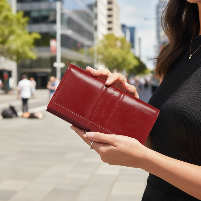 TC8964 bifold purse NZ lifestyle