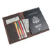 Genuine Leather RFID Passport Wallet, Travel Wallet 190-4