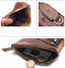 Genuine Leather Key Case T013 Coffee Color -4