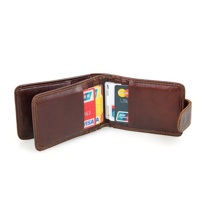 Genuine Leather RFID Wallet - Touch and Catch NZ