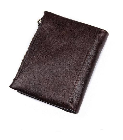 Men's Genuine Leather Bi-Fold Wallet 342-2