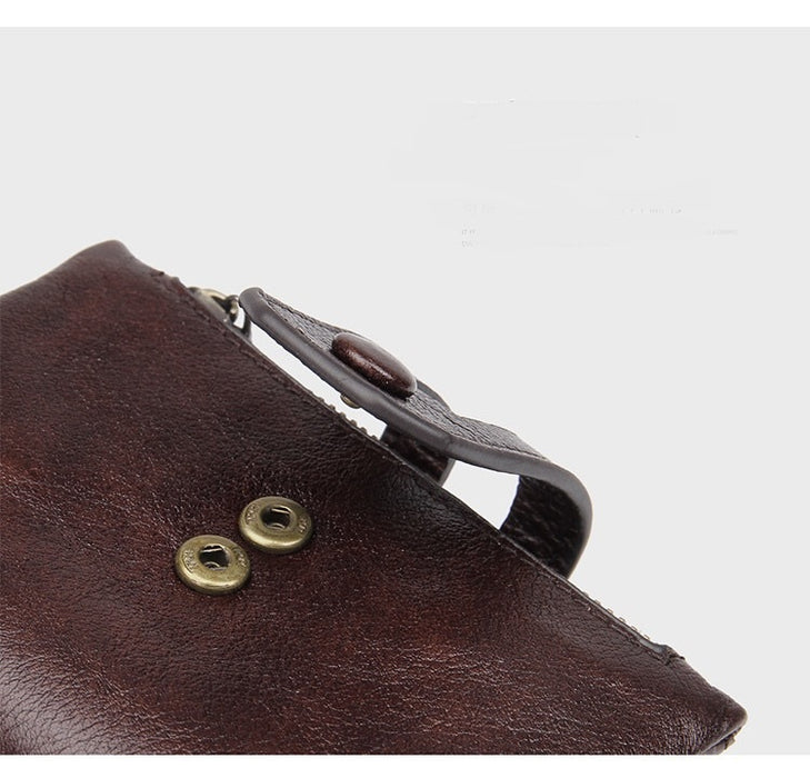 Men's Genuine Leather Bi-Fold Wallet 342-8