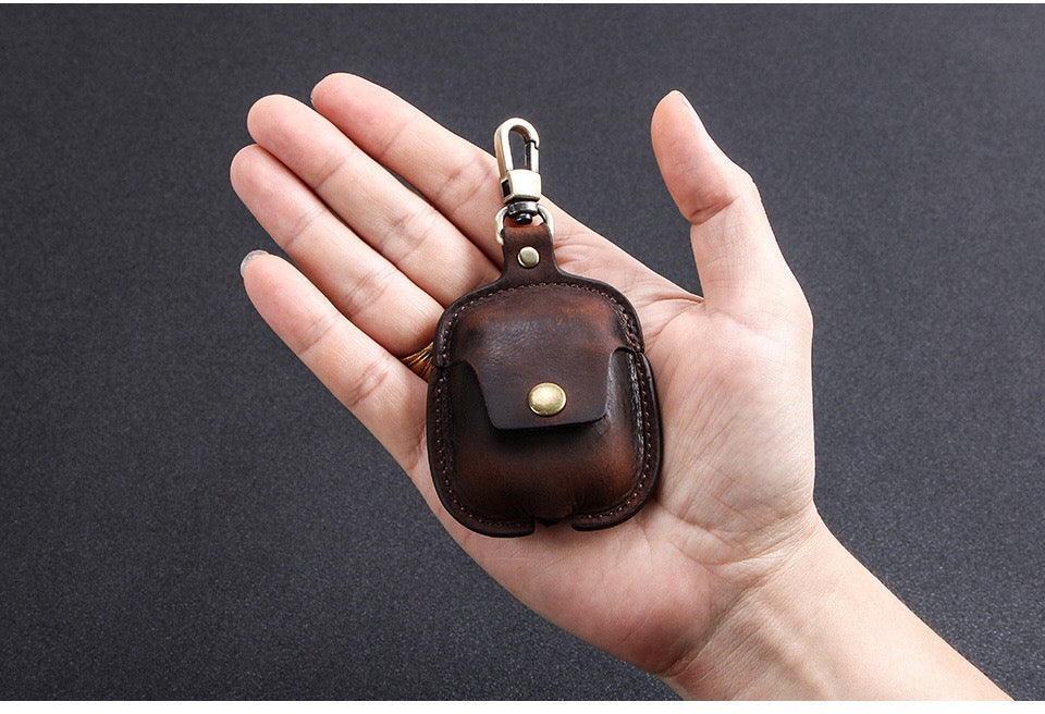 Genuine Leather AirPods Case - Touch and Catch NZ