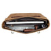 Men's Genuine Leather Briefcase, Laptop Bag 482-4