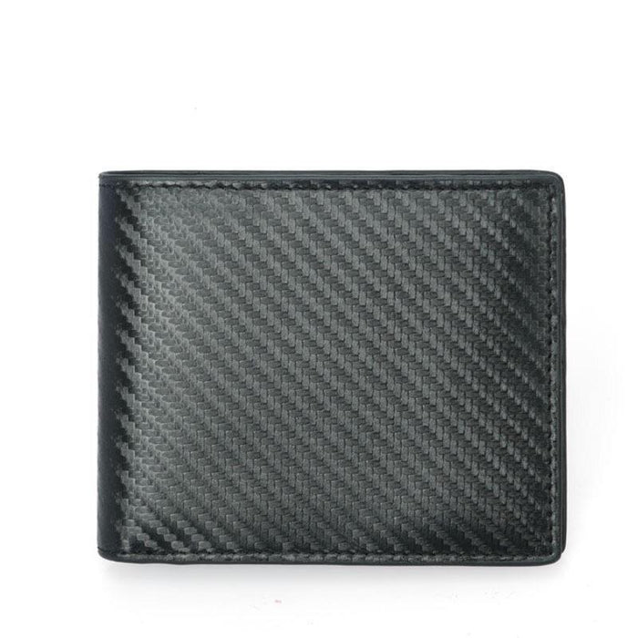 Men's RFID Carbon Fiber Bi-fold Wallet 302-1