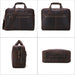 Genuine Leather Briefcase, Laptop Bag For 17 Inch Laptop 494-4