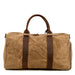 Waxed Canvas Travel Bag, Gym Bag 861-3