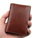 Genuine Leather RFID Bi-Fold Wallet 278 Chocolate Colour | TOUCHANDCATCH NZ - Touch and Catch NZ