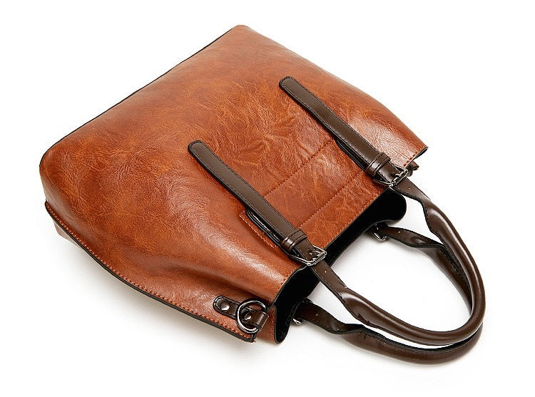 Women's Vegan Leather HandBag, Crossbody Bag 1627-6