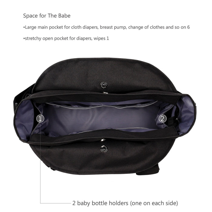 Nappy Bag, Nappy Tote Bag 123A-4