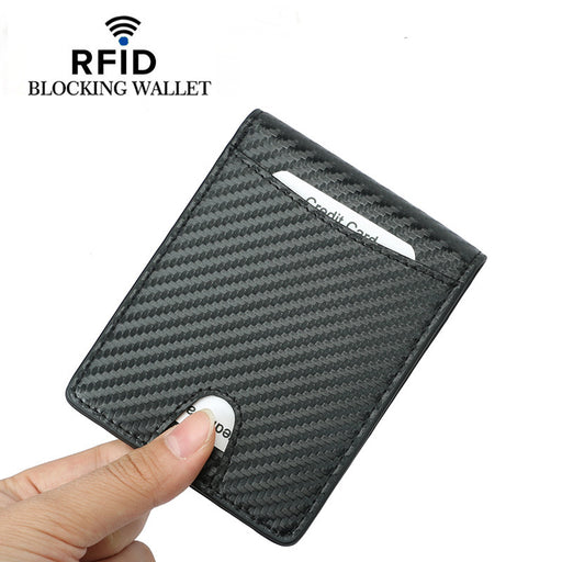 Men's RFID Carbon Fiber Wallet 304-1