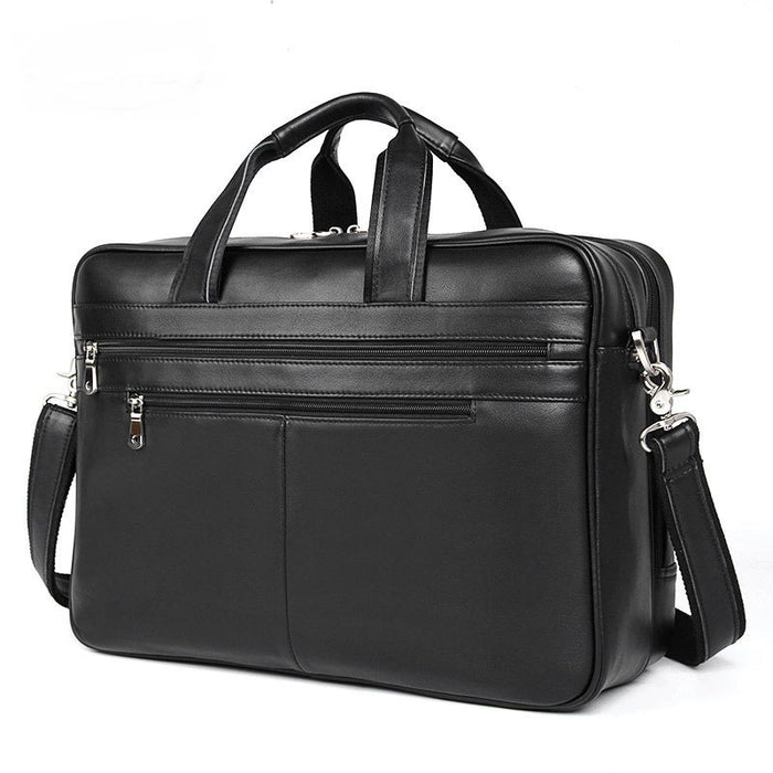 Genuine Leather Briefcase, Laptop Bag 7319-1