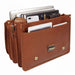 Genuine Leather Briefcase, Laptop Bag 497-4