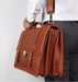 Genuine Leather Briefcase, Laptop Bag 497-3
