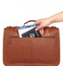 Genuine Leather Briefcase, Laptop Bag 497-5