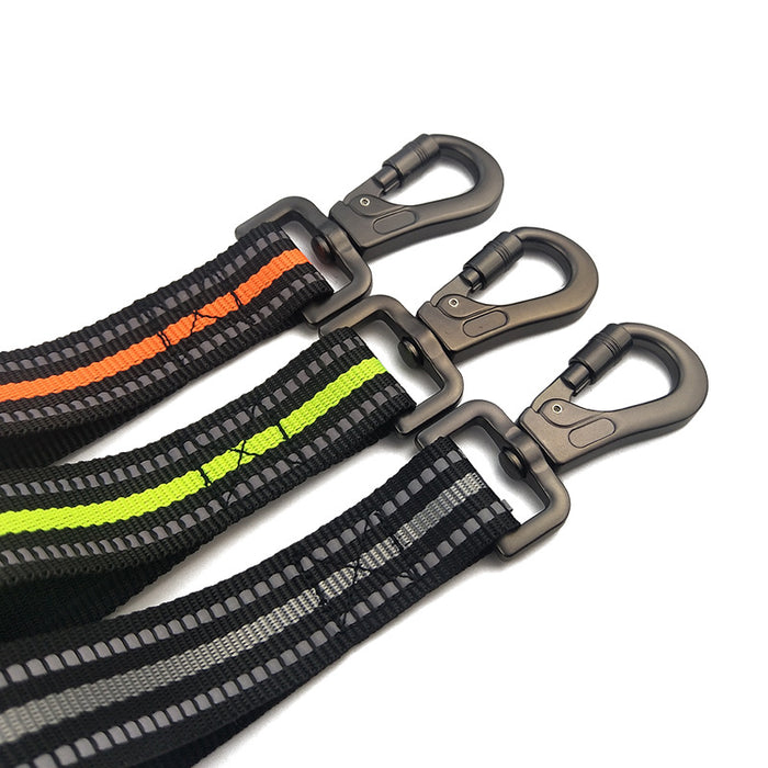 Reflective Twin-Handle Anti-shock Dog Leash 1.75M | TOUCHANDCATCH NZ - Touch and Catch NZ
