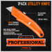 3 Pack Retractable Utility Knife Set  | TOUCHANDCATCH NZ - Touch and Catch NZ