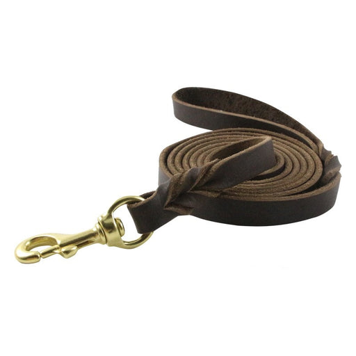 Genuine Leather Dog Lead, Pet Lead 1.6M | TOUCHANDCATCH NZ - Touch and Catch NZ