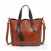 Vegan Leather Women's Tote Bag 8094 -1