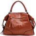 Women's Genuine Leather Handbag, Crossbody Bag 1006 Black | TOUCHANDCATCH NZ - Touch and Catch NZ