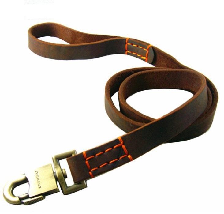 Genuine Leather Dog Lead 003 0.9Metre | TOUCHANDCATCH NZ - Touch and Catch NZ