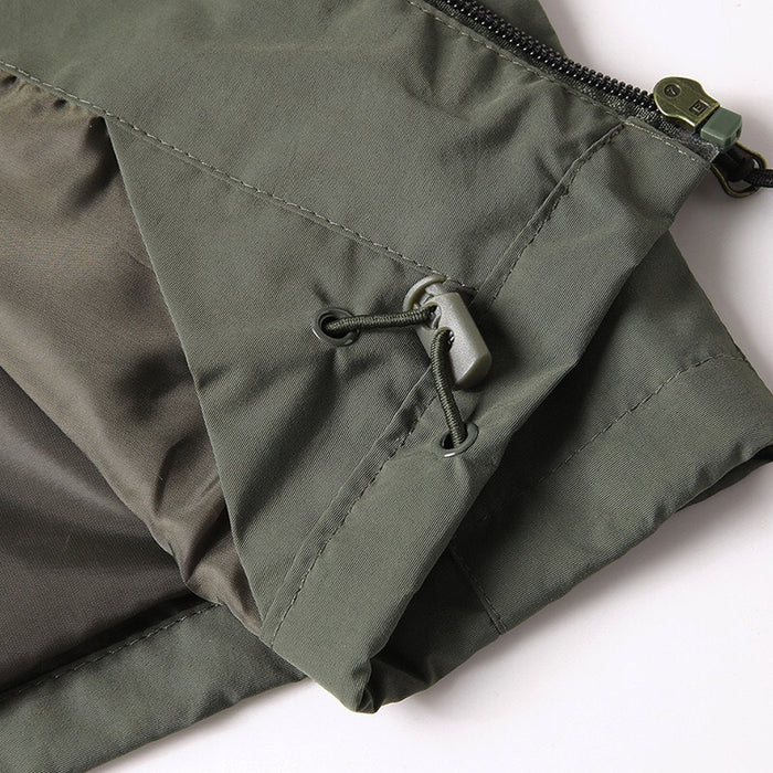Men's Waterproof Jacket- Army Green-8