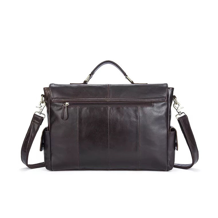 Genuine Leather Briefcase, Laptop Bag 442-3