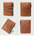 Men's Leather RFID Bi-Fold Wallet 059-1
