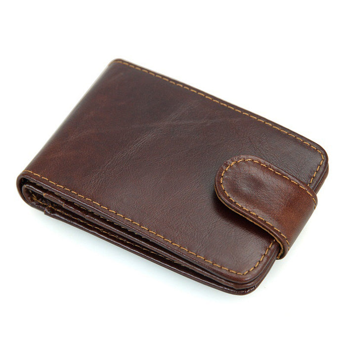 Genuine Leather RFID Wallet - Touch and Catch NZ