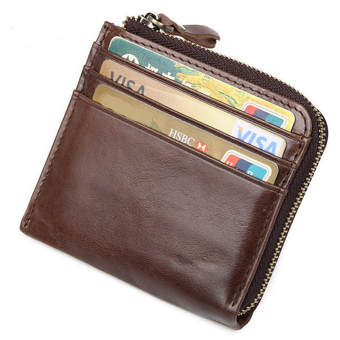 Genuine Leather RFID Wallet 348-1