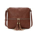 Women's Faux Leather Crossbody Bag 668 | TOUCHANDCATCH NZ - Touch and Catch NZ