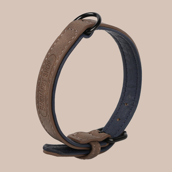 Faux Leather Dog Collar 8100 L  | TOUCHANDCATCH NZ - Touch and Catch NZ