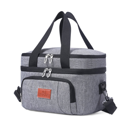 Insulated 2-Compartment Lunch Bag, Thermal Bag, Picnic Bag 10 Litre-1