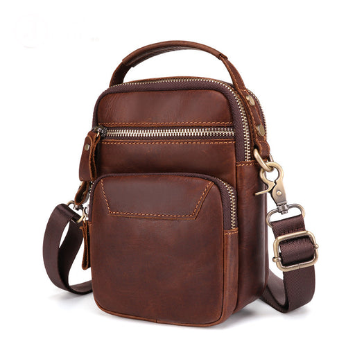 Men's Leather Crossbody bag, Satchel TC470 | TOUCHANDCATCH NZ - Touch and Catch NZ