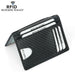 Men's RFID Carbon Fiber Bi-fold Wallet 303-2