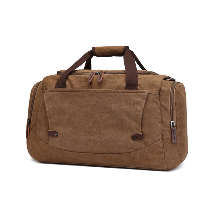 Washed Canvas Travel Bag, Gym Bag 018 | TOUCHANDCATCH NZ - Touch and Catch NZ