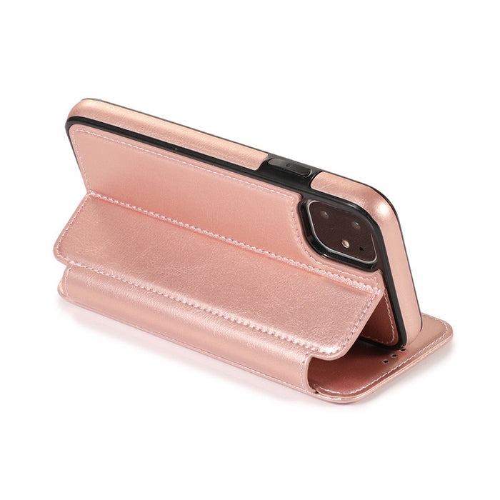 Vegan Leather iPhone Case Rose Golden Color E40-3