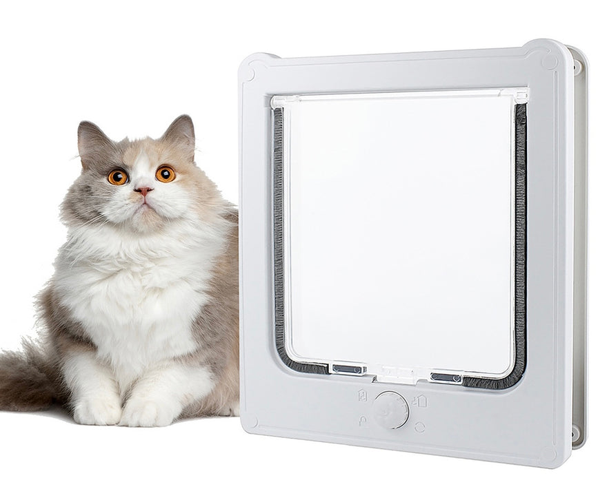 Large Cat Door With 4 Way Locking | TOUCHANDCATCH NZ - Touch and Catch NZ