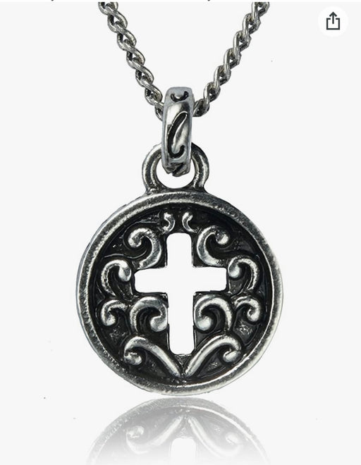 Halle Joy Cross Pendant Necklace | TOUCHANDCATCH NZ - Touch and Catch NZ