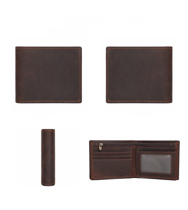 Genuine Leather Bifold Wallet 356 | TOUCHANDCATCH NZ - Touch and Catch NZ
