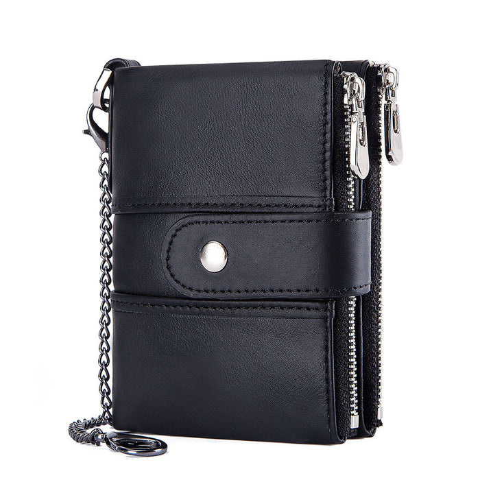 Genuine Leather RFID Bi-Fold Wallet 804 | TOUCHANDCATCH NZ - Touch and Catch NZ