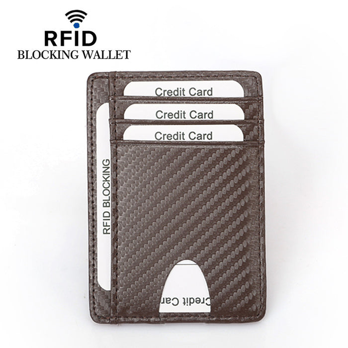 Men's RFID Carbon Fiber Wallet 301-3